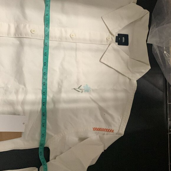 VANS Micro Ditsy Floral Jacket Cotton Unisex Oversized Skate Casual VN00046MFS8 - Picture 8 of 10